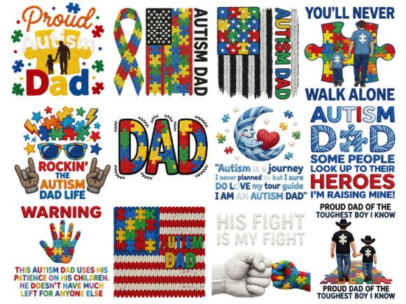 Autism Dad Puzzle Pieces: Beyond a Simple Graphic