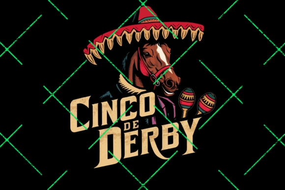 Cinco De Derby: A Creative Fusion in Graphic Design