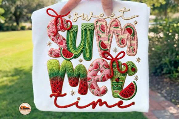 Embrace the Season with a Sweet Summer Time Watermelon Shirt Png
