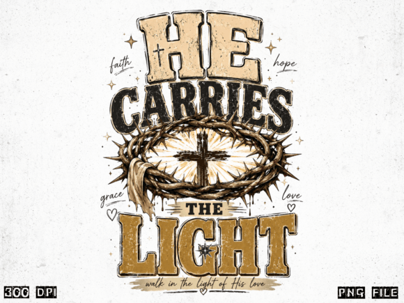 He Carries the Light: A Faith-Based Design for Modern Projects
