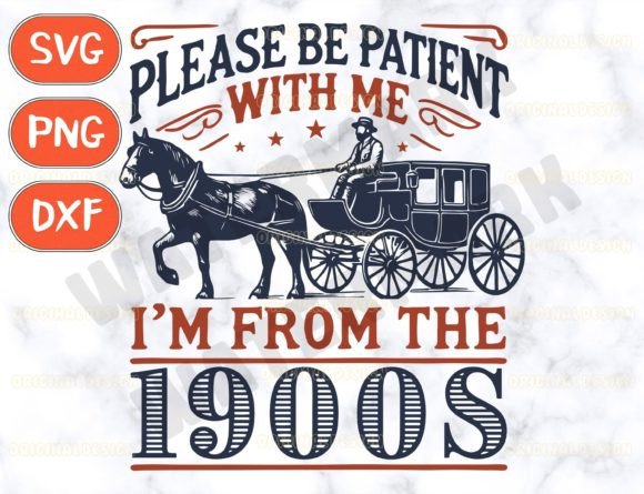Please Be Patient with Me SVG: A Vintage Laugh for Modern Crafters