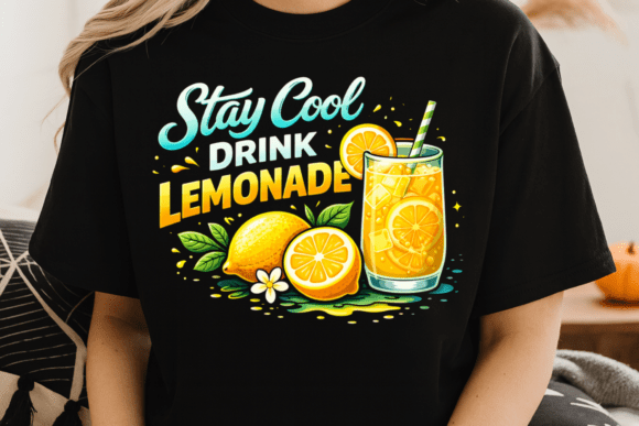 Stay Cool Drink Lemonade Shirt PNG: A Summer Essential